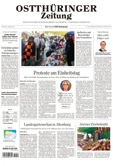 Ostthüringer Zeitung (Zeulenroda-Triebes) - 4 Oct 2022