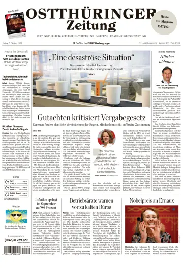 Ostthüringer Zeitung (Zeulenroda-Triebes) - 7 Oct 2022
