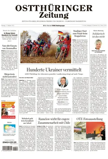 Ostthüringer Zeitung (Zeulenroda-Triebes) - 17 Oct 2022