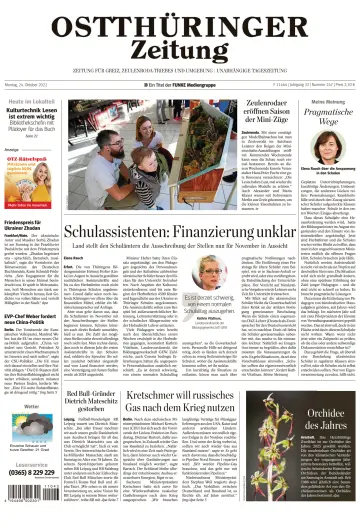 Ostthüringer Zeitung (Zeulenroda-Triebes) - 24 Oct 2022