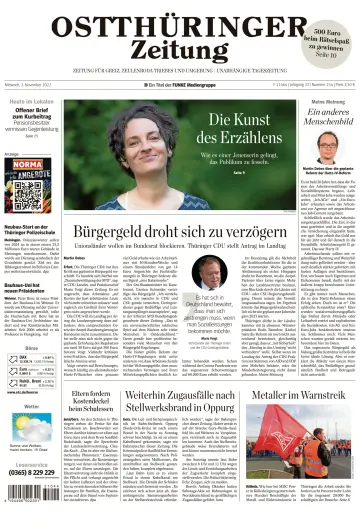 Ostthüringer Zeitung (Zeulenroda-Triebes) - 2 Nov 2022