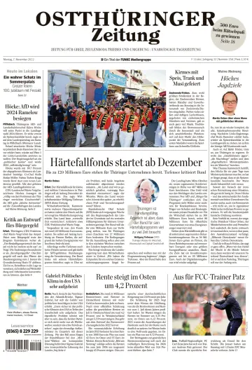 Ostthüringer Zeitung (Zeulenroda-Triebes) - 7 Nov 2022