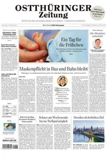 Ostthüringer Zeitung (Zeulenroda-Triebes) - 17 Nov 2022