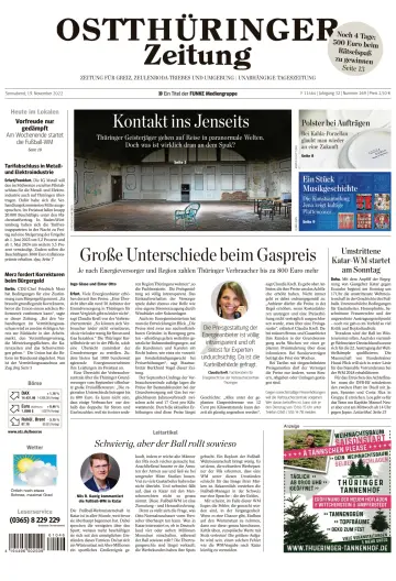 Ostthüringer Zeitung (Zeulenroda-Triebes) - 19 Nov 2022
