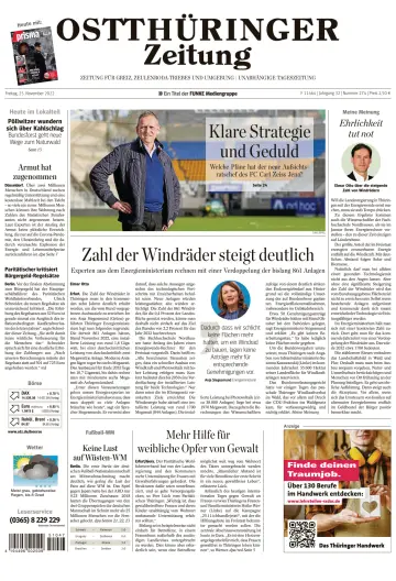 Ostthüringer Zeitung (Zeulenroda-Triebes) - 25 Nov 2022