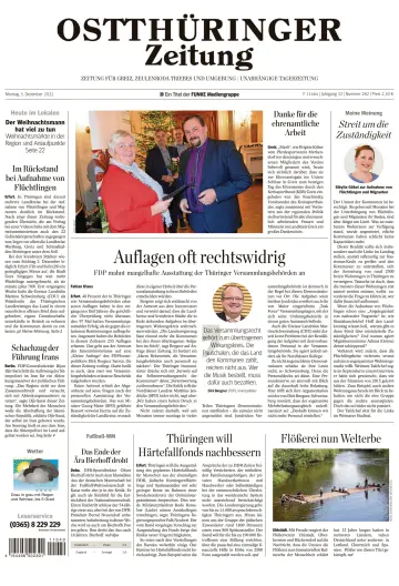 Ostthüringer Zeitung (Zeulenroda-Triebes) - 5 Dec 2022