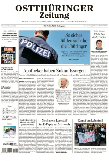 Ostthüringer Zeitung (Zeulenroda-Triebes) - 14 Dec 2022