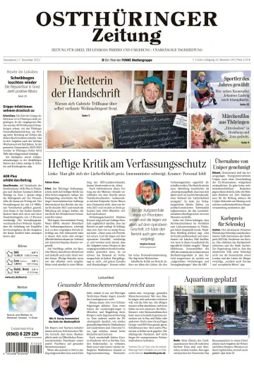 Ostthüringer Zeitung (Zeulenroda-Triebes) - 17 Dec 2022