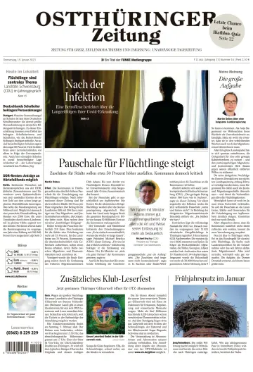 Ostthüringer Zeitung (Zeulenroda-Triebes) - 19 Jan 2023
