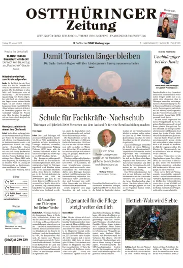 Ostthüringer Zeitung (Zeulenroda-Triebes) - 20 Jan 2023