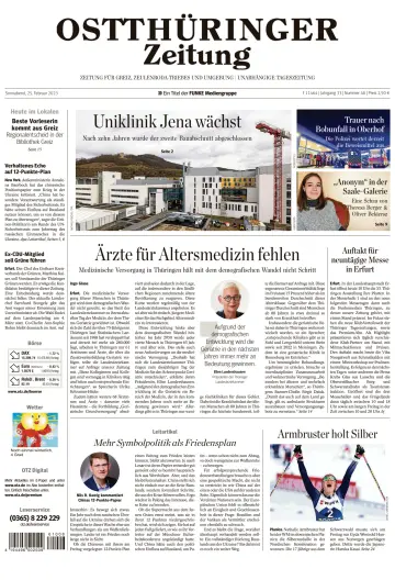 Ostthüringer Zeitung (Zeulenroda-Triebes) - 25 Feb 2023