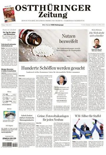 Ostthüringer Zeitung (Zeulenroda-Triebes) - 3 Mar 2023