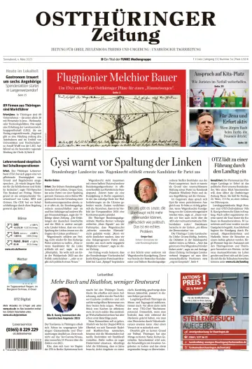 Ostthüringer Zeitung (Zeulenroda-Triebes) - 4 Mar 2023
