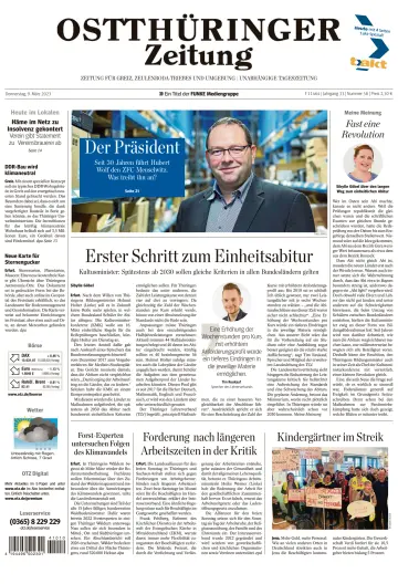 Ostthüringer Zeitung (Zeulenroda-Triebes) - 9 Mar 2023