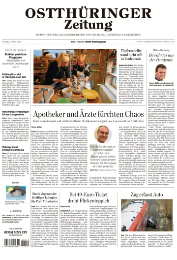 Ostthüringer Zeitung (Zeulenroda-Triebes) - 13 Mar 2023