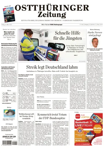 Ostthüringer Zeitung (Zeulenroda-Triebes) - 24 Mar 2023