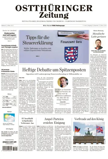Ostthüringer Zeitung (Zeulenroda-Triebes) - 29 Mar 2023