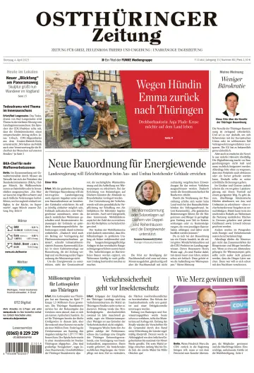 Ostthüringer Zeitung (Zeulenroda-Triebes) - 4 Apr 2023