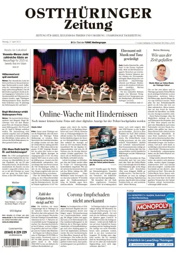 Ostthüringer Zeitung (Zeulenroda-Triebes) - 17 Apr 2023