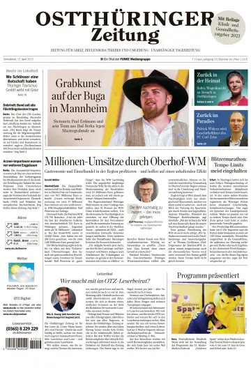 Ostthüringer Zeitung (Zeulenroda-Triebes) - 22 Apr 2023