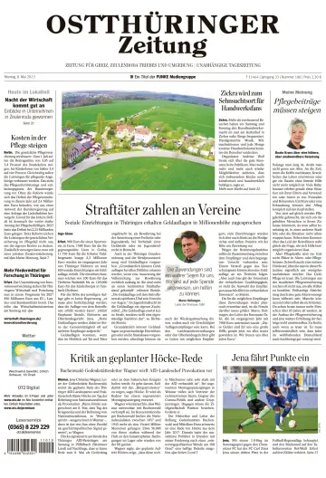 Ostthüringer Zeitung (Zeulenroda-Triebes) - 8 May 2023