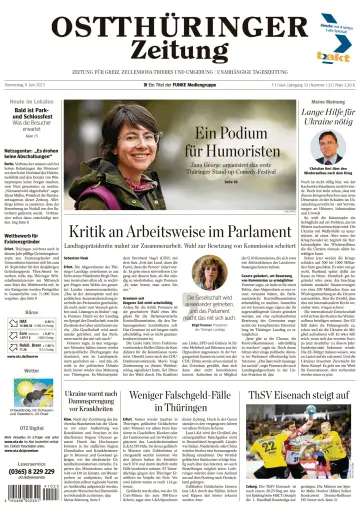 Ostthüringer Zeitung (Zeulenroda-Triebes) - 8 Jun 2023