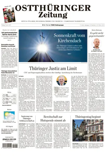 Ostthüringer Zeitung (Zeulenroda-Triebes) - 9 Jun 2023