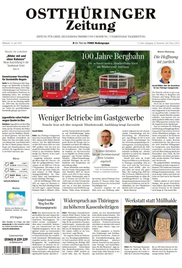 Ostthüringer Zeitung (Zeulenroda-Triebes) - 14 Jun 2023