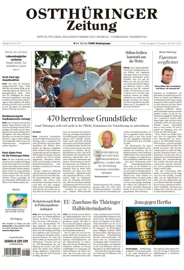 Ostthüringer Zeitung (Zeulenroda-Triebes) - 19 Jun 2023