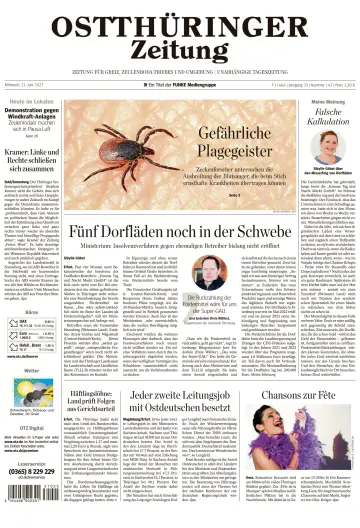 Ostthüringer Zeitung (Zeulenroda-Triebes) - 21 Jun 2023