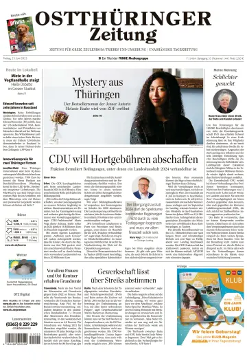 Ostthüringer Zeitung (Zeulenroda-Triebes) - 23 Jun 2023