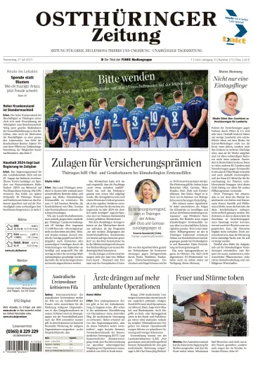 Ostthüringer Zeitung (Zeulenroda-Triebes) - 27 Jul 2023