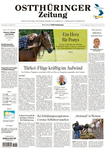 Ostthüringer Zeitung (Zeulenroda-Triebes) - 24 Aug 2023