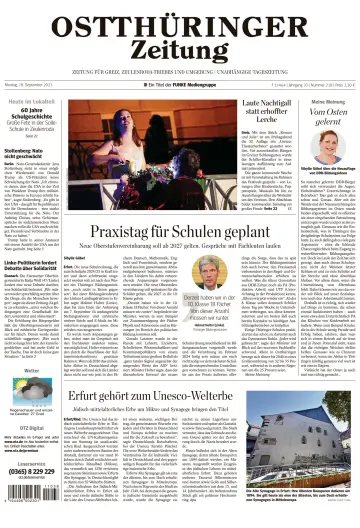 Ostthüringer Zeitung (Zeulenroda-Triebes) - 18 Sep 2023