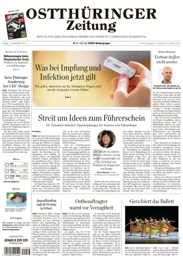 Ostthüringer Zeitung (Zeulenroda-Triebes) - 22 Sep 2023