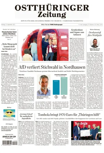 Ostthüringer Zeitung (Zeulenroda-Triebes) - 25 Sep 2023
