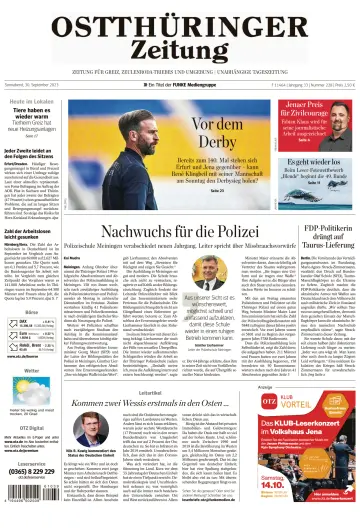 Ostthüringer Zeitung (Zeulenroda-Triebes) - 30 Sep 2023
