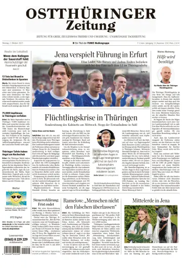 Ostthüringer Zeitung (Zeulenroda-Triebes) - 2 Oct 2023