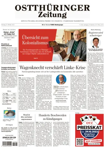 Ostthüringer Zeitung (Zeulenroda-Triebes) - 24 Oct 2023