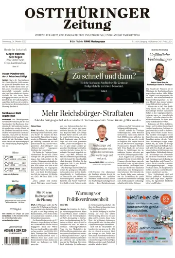 Ostthüringer Zeitung (Zeulenroda-Triebes) - 26 Oct 2023