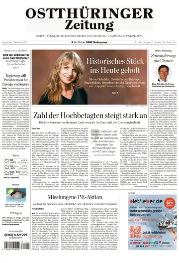 Ostthüringer Zeitung (Zeulenroda-Triebes) - 2 Nov 2023