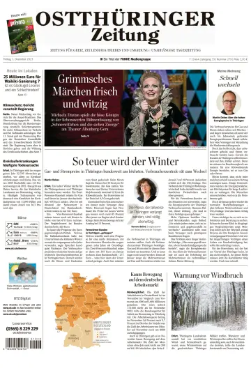Ostthüringer Zeitung (Zeulenroda-Triebes) - 1 Dec 2023