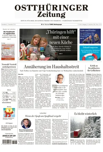 Ostthüringer Zeitung (Zeulenroda-Triebes) - 2 Dec 2023
