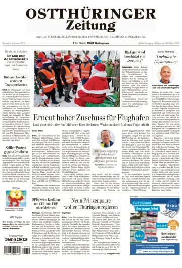 Ostthüringer Zeitung (Zeulenroda-Triebes) - 4 Dec 2023