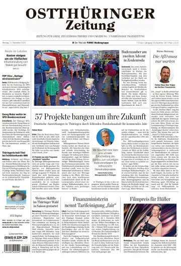 Ostthüringer Zeitung (Zeulenroda-Triebes) - 11 Dec 2023