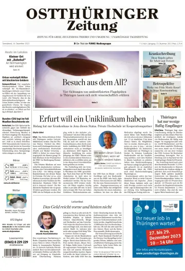 Ostthüringer Zeitung (Zeulenroda-Triebes) - 16 Dec 2023