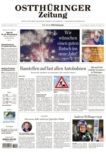 Ostthüringer Zeitung (Zeulenroda-Triebes) - 30 Dec 2023