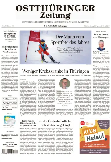 Ostthüringer Zeitung (Zeulenroda-Triebes) - 31 Jan 2024