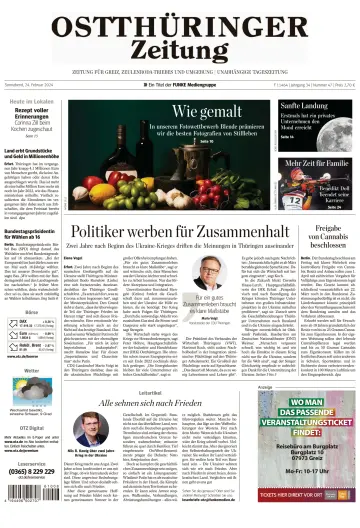 Ostthüringer Zeitung (Zeulenroda-Triebes) - 24 Feb 2024
