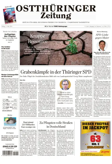 Ostthüringer Zeitung (Zeulenroda-Triebes) - 17 May 2024